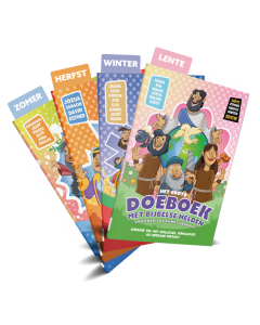 Seizoenen Doeboeken – Set van 4 (Lente, Zomer, Herfst & Winter)