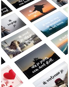 Nederlands Hoe gaat het? Evangelisatie Kaartjes 20 designs/stuks pakket