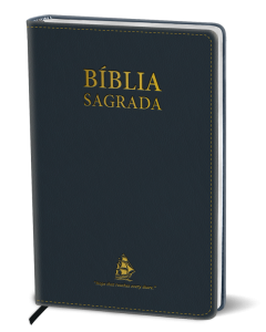 Portuguese Bible Flexcover Blue