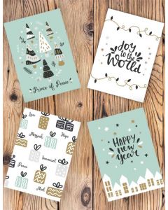 Prince of Peace - Set of 4 Christmas cards