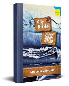 Nederlands Nieuwe Testament Bijbel Jeans met Reliëf Omslag