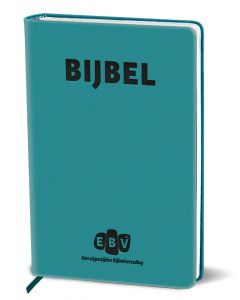 EBV24 Luxe Bijbel | Turquoise