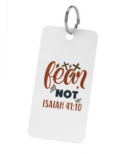 Fear Not | Keychain Qr-code Bible App