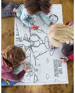 Giant Bible Coloring Page English Easter| 100 x 61cm