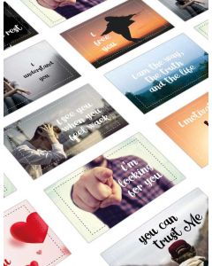 English 'How are you' Cards 20 pieces package