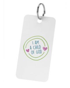 I Am A Child Of God | Sleutelhanger Qr-code Bijbel App