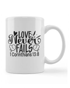 Mug - Love never fails