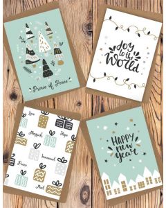 Prince of Peace - Set of 4 Christmas cards
