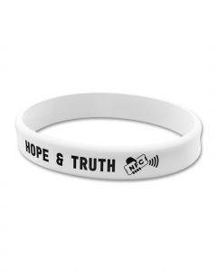 Wristband NFC Wireless Bible App-White