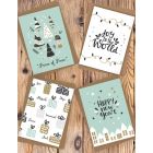 Prince of Peace - Set of 4 Christmas cards
