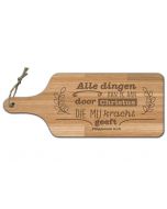 Cutting board | Alle dingen kan ik aan door Christus