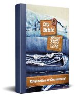 Hungarian New Testament Bible Jeans Cover