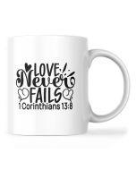 Mug - Love never fails
