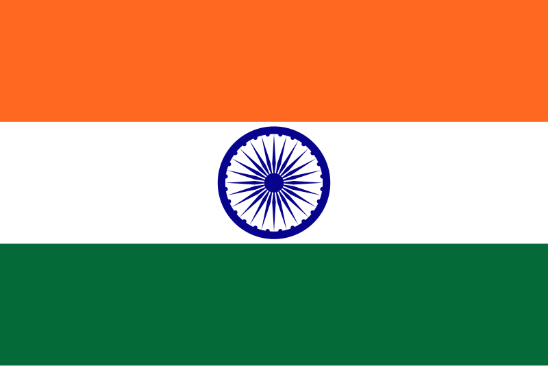 India, vlag