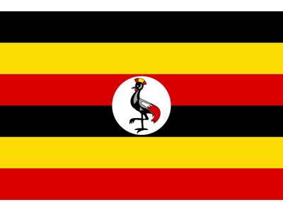 Uganda vlag