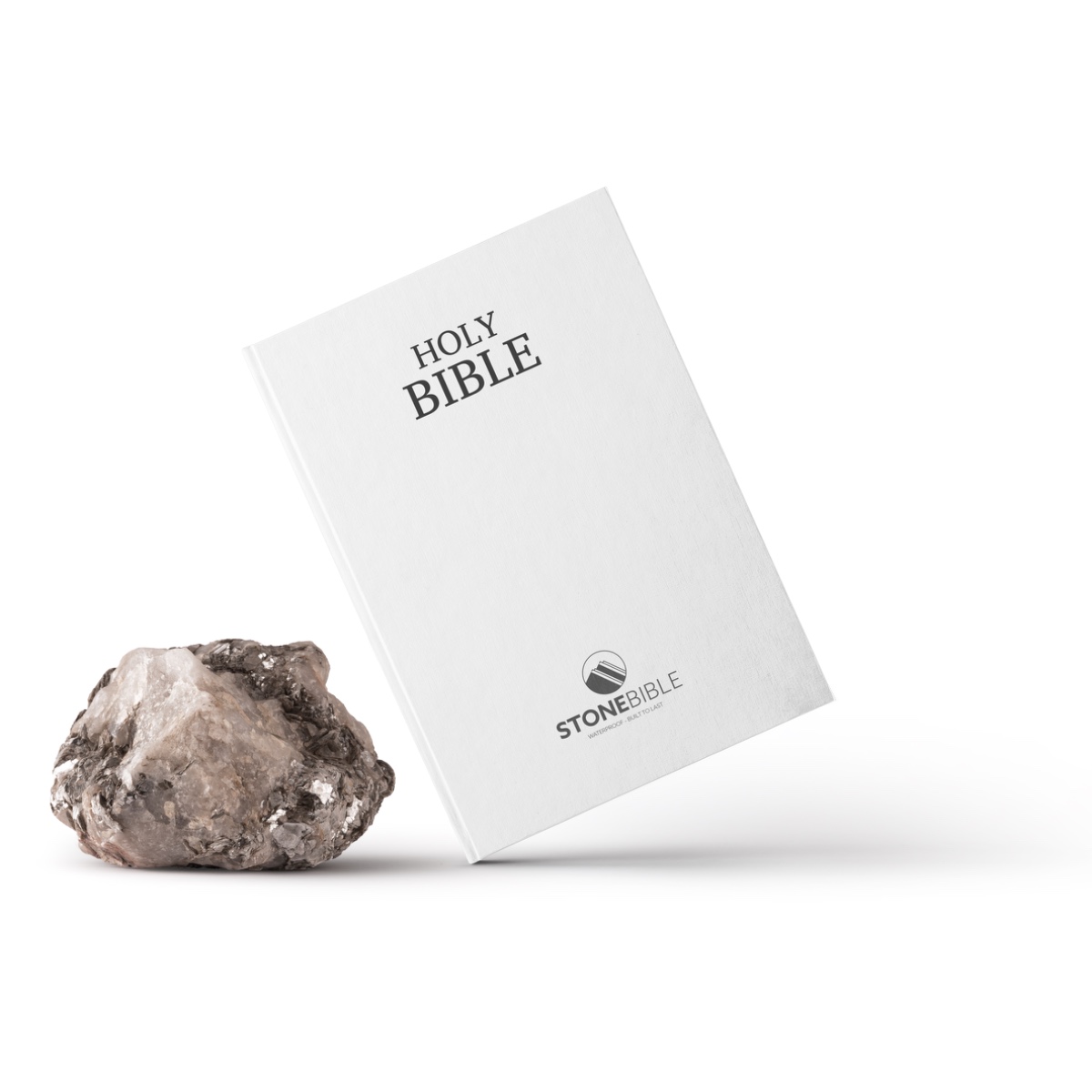 Stone Bible printed on premium stone paper for humid and tropical environments